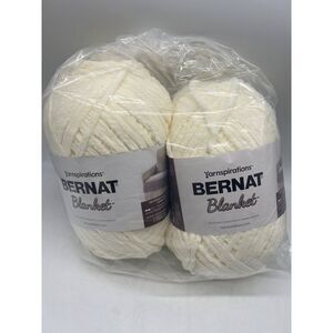 Yarnspirtions Betnat Blanket Set Of 2 Vintage Winter Yarn